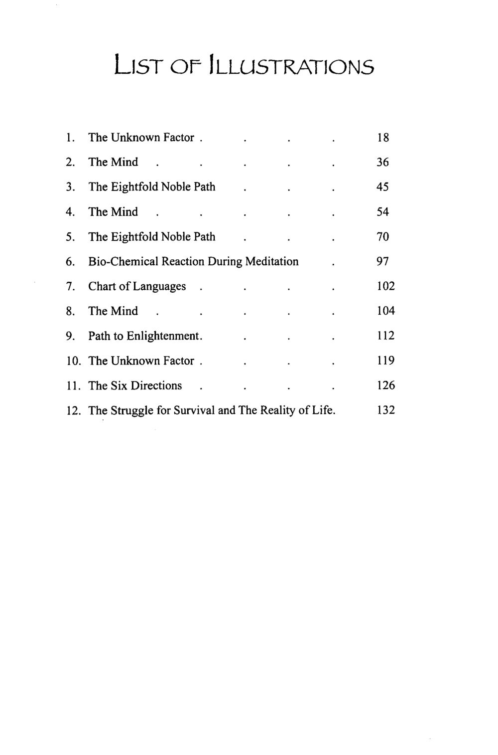 Illustrations Overview The Meeting with a Dhamma Master หน้า 9