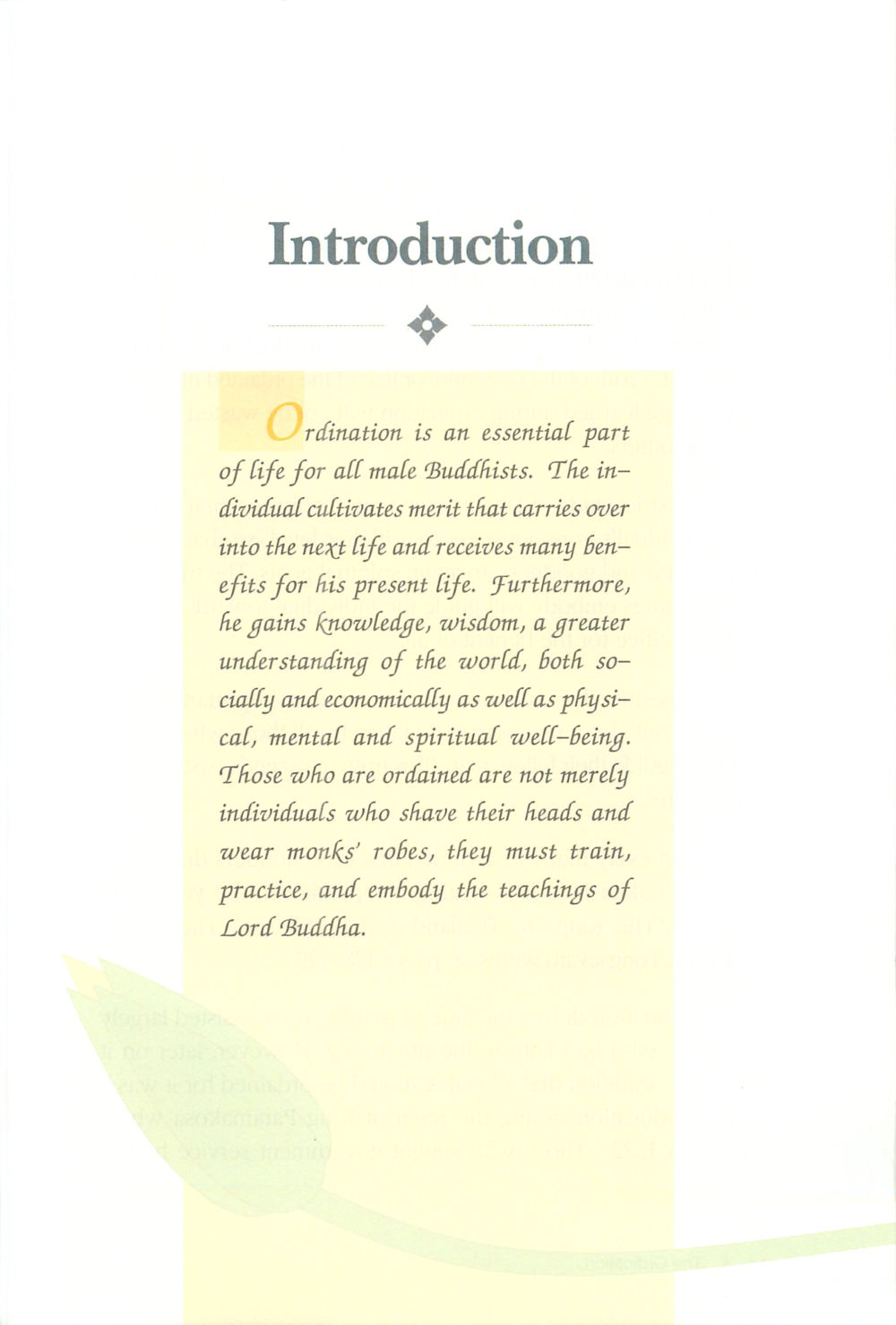 The Importance of Ordination in Buddhism The ordination หน้า 14