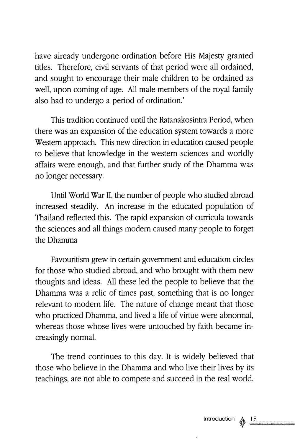 The Evolution of Dhamma in Thai Society The ordination หน้า 16