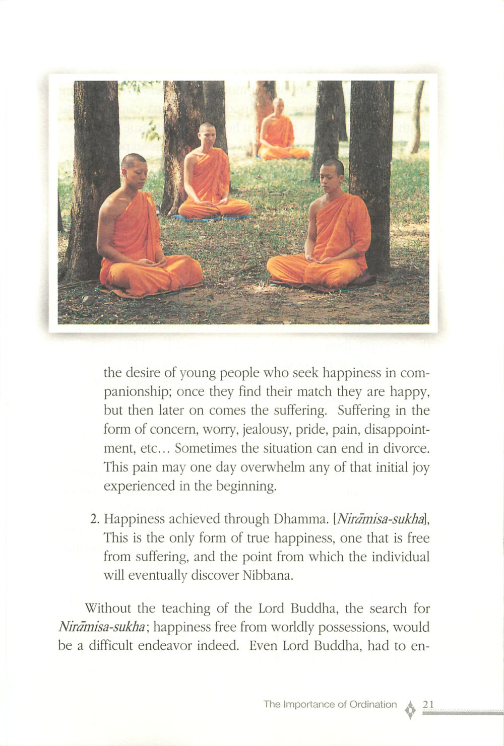 The Pursuit of True Happiness The ordination หน้า 22