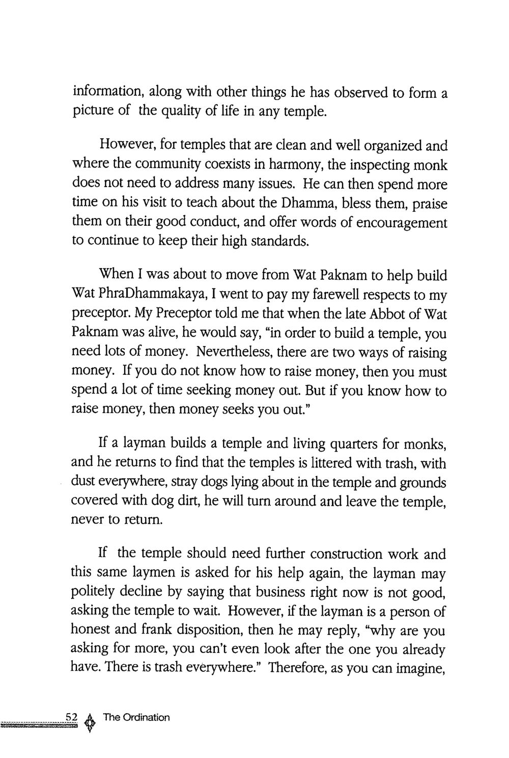 Quality of Life in Temples The ordination หน้า 53