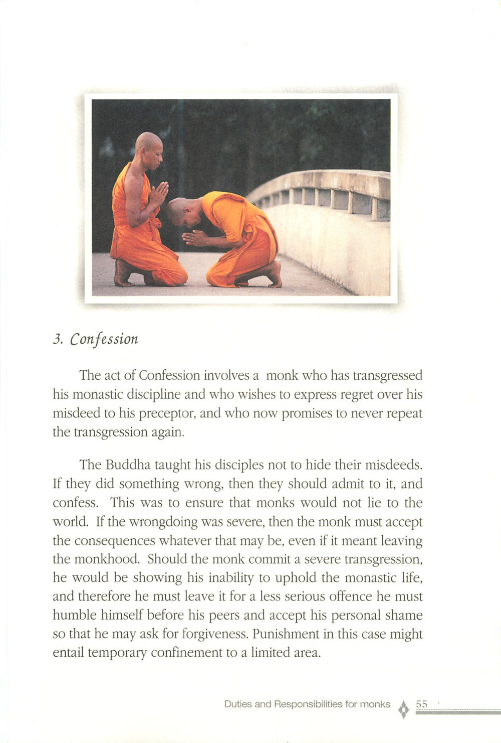 Understanding Confession in Monastic Life The ordination หน้า 56