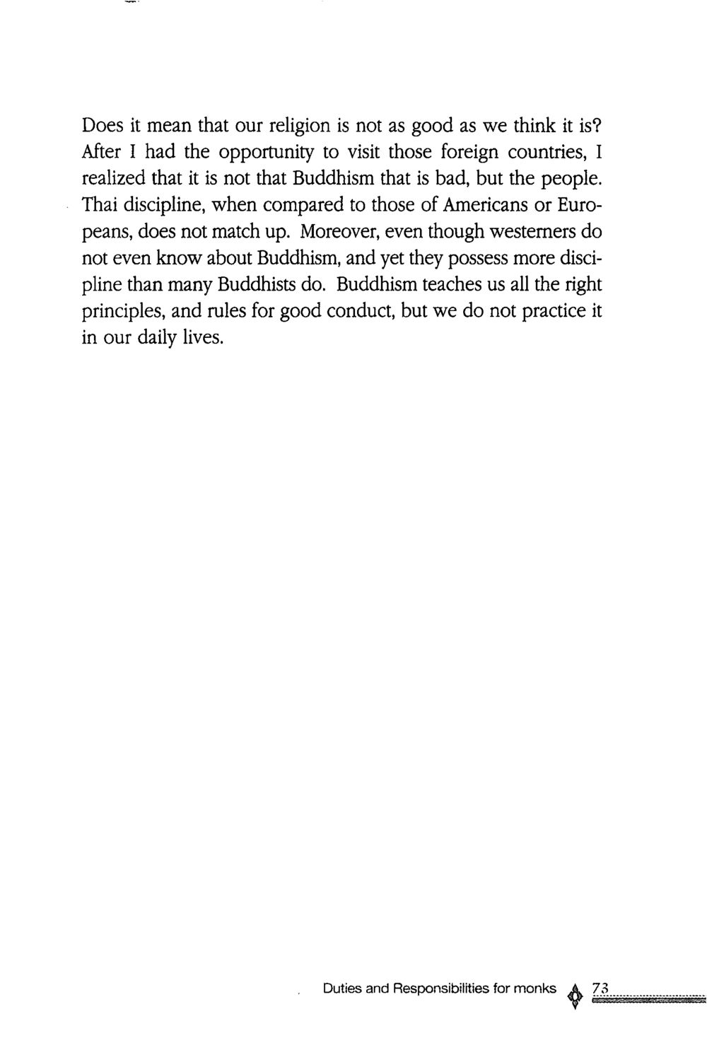 Reflecting on Buddhism and Discipline The ordination หน้า 74