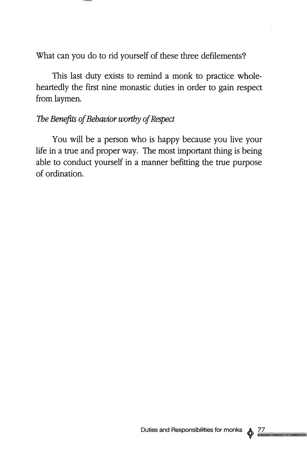 Overcoming Defilements for True Happiness The ordination หน้า 78