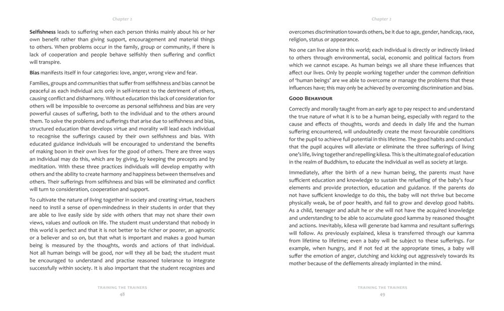 The Impact of Selfishness and Bias on Society Training the trainer part 1 หน้า 25