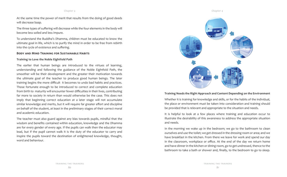 Understanding Buddha's Dhamma and Sustainable Habits Training the trainer part 1 หน้า 41