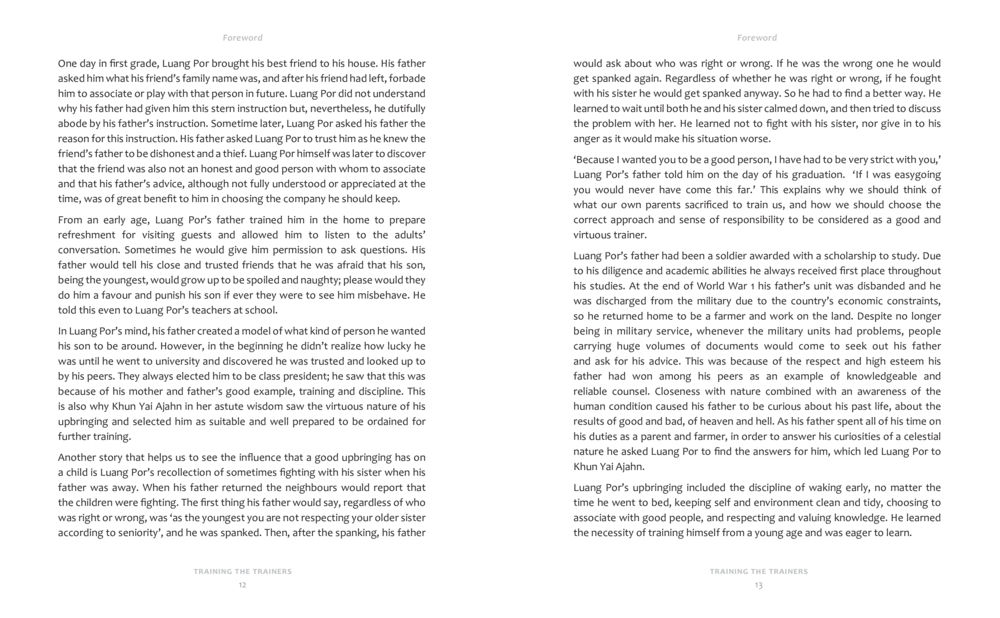 The Impact of Upbringing on Character Development Training the trainer part 1 หน้า 7