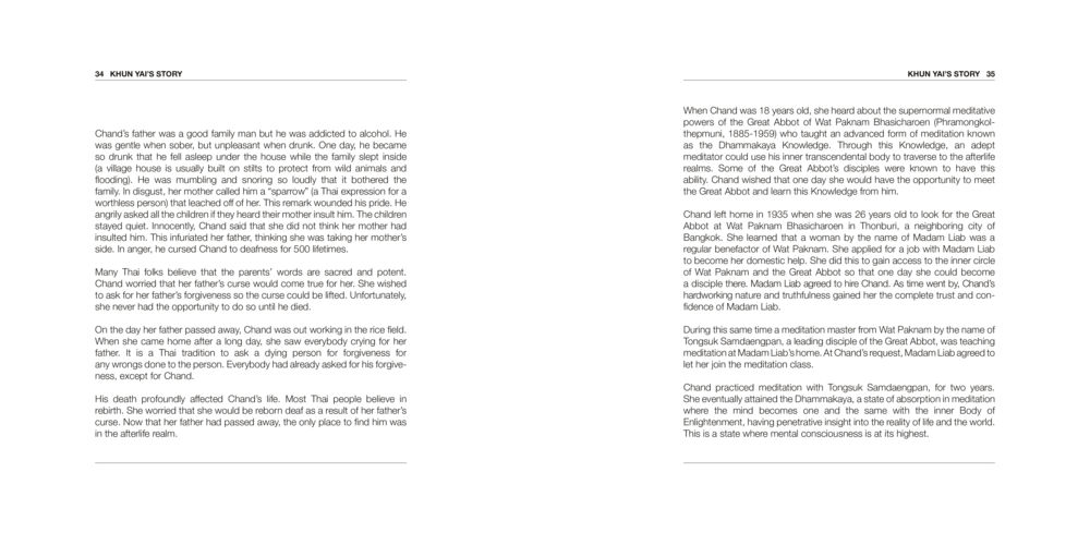 Chand's Journey to Enlightenment Khun Yai’s Teachings หน้า 18