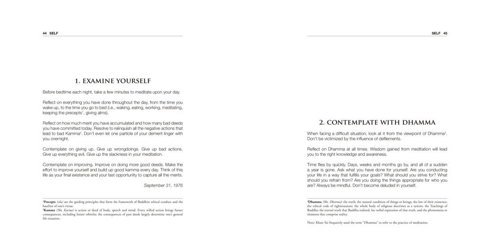 Self-Reflection and Dhamma Contemplation for Personal Growth Khun Yai’s Teachings หน้า 23