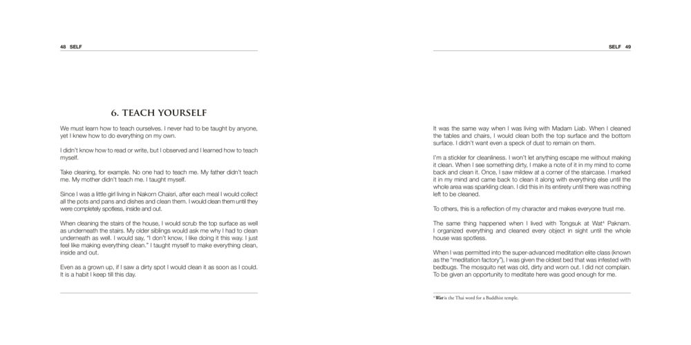 Teaching Yourself Cleanliness and Discipline Khun Yai’s Teachings หน้า 25