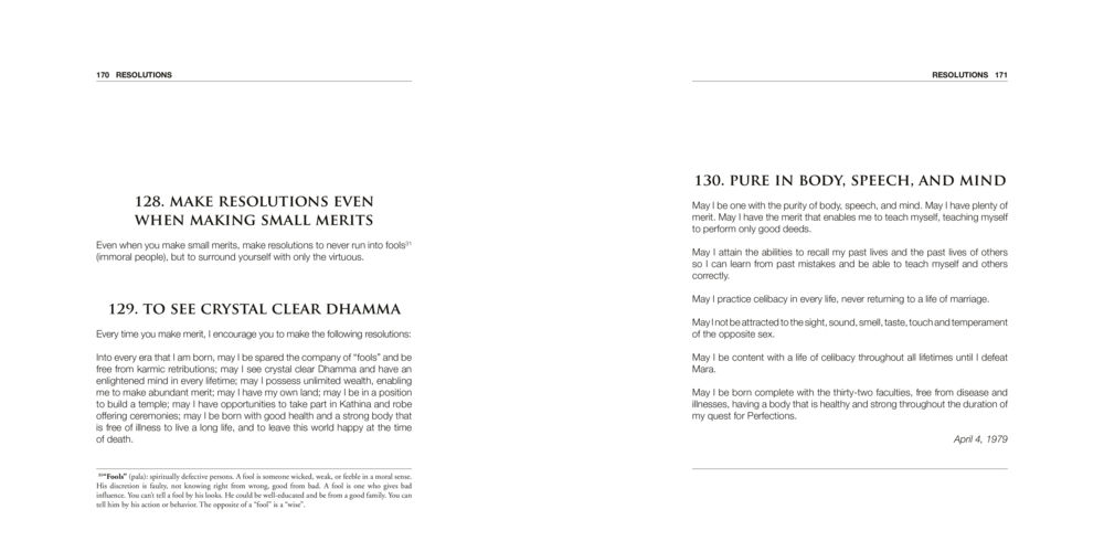Making Resolutions for Virtuous Living Khun Yai’s Teachings หน้า 86