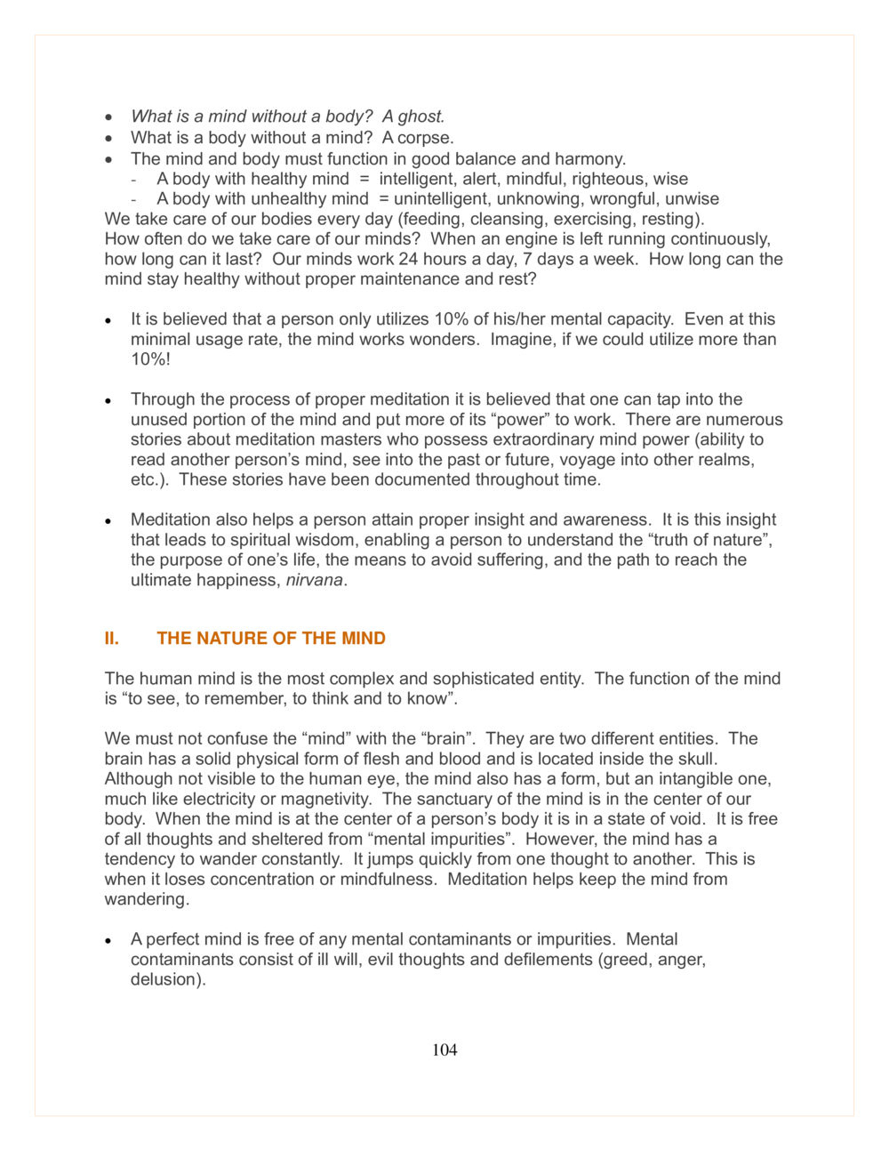 The Balance of Mind and Body DMC Translor’s handbook หน้า 104