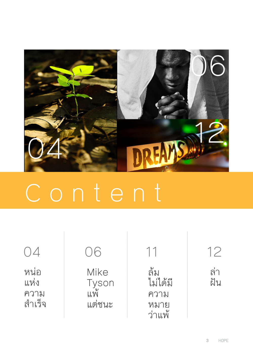 null HOPE MAGAZINE VOL 5 หน้า 3