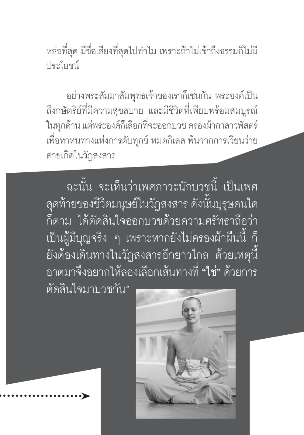 การบวชและการเข้าถึงธรรม บวช...ชีวิตดี๊ดี หน้า 20