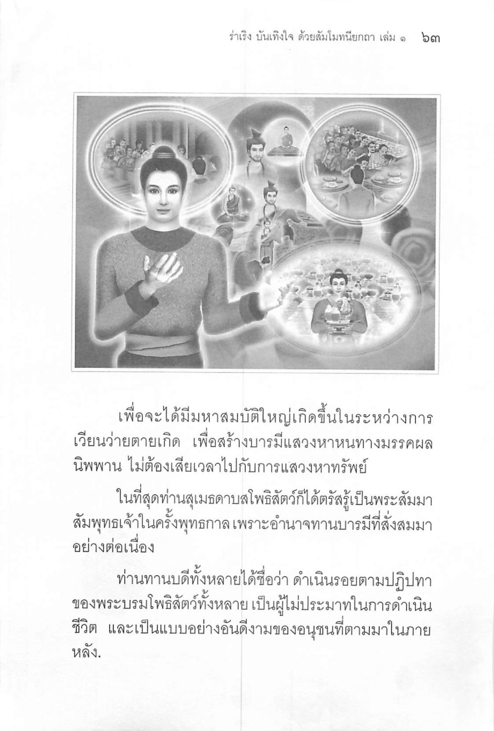 รำรึง บันเทิงใจ ด้วยสัมโมหนียกถา เล่ม ๑ ร่าเริงบันเทิงใจ ด้วยสัมโมทนียกถา เล่ม 1 หน้า 64