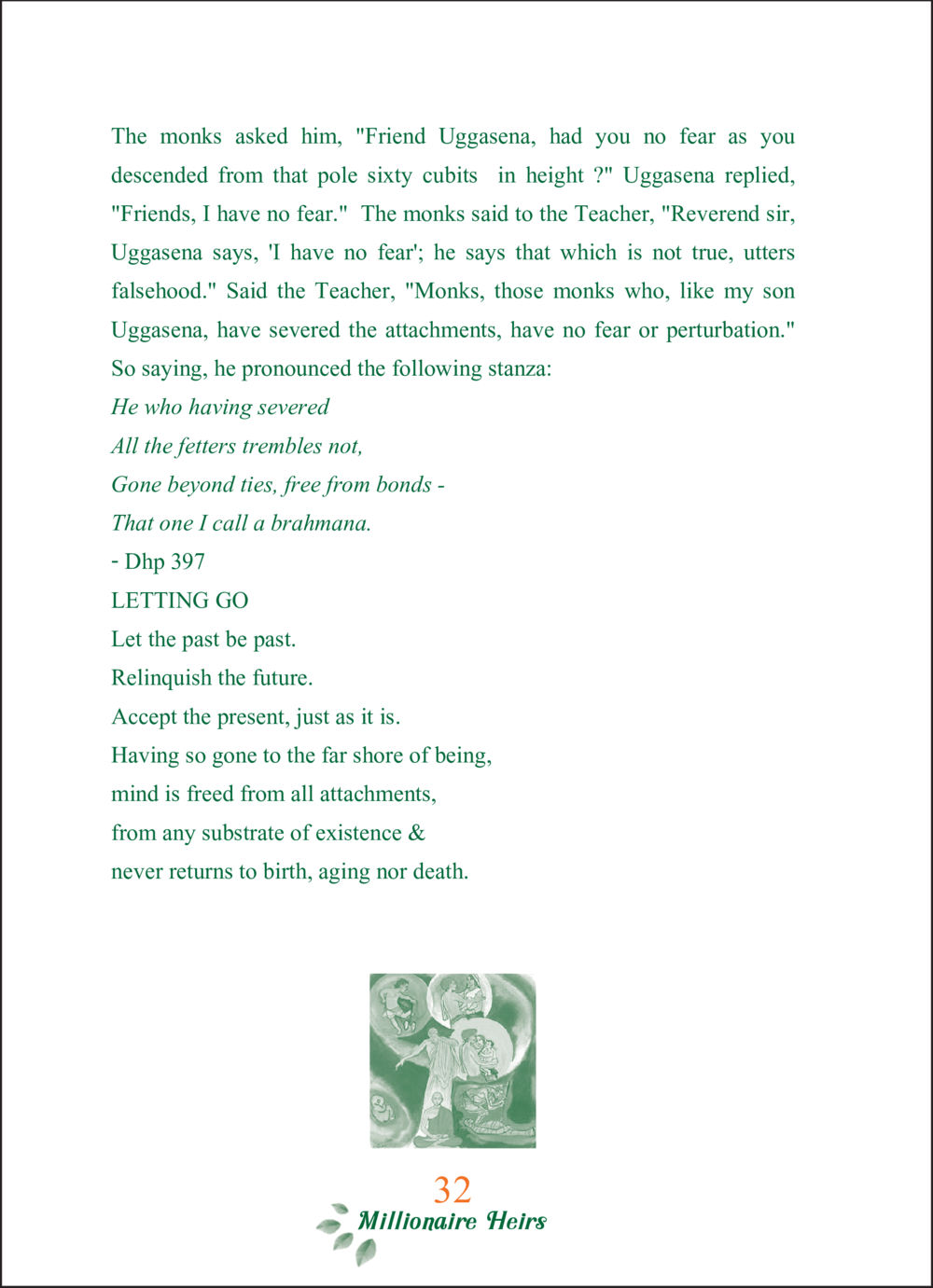 The Fearless Brahmana and the Art of Letting Go ทายาทเศรษฐี Millionaire Heirs (ฉบับ ๒ ภาษา)  หน้า 34