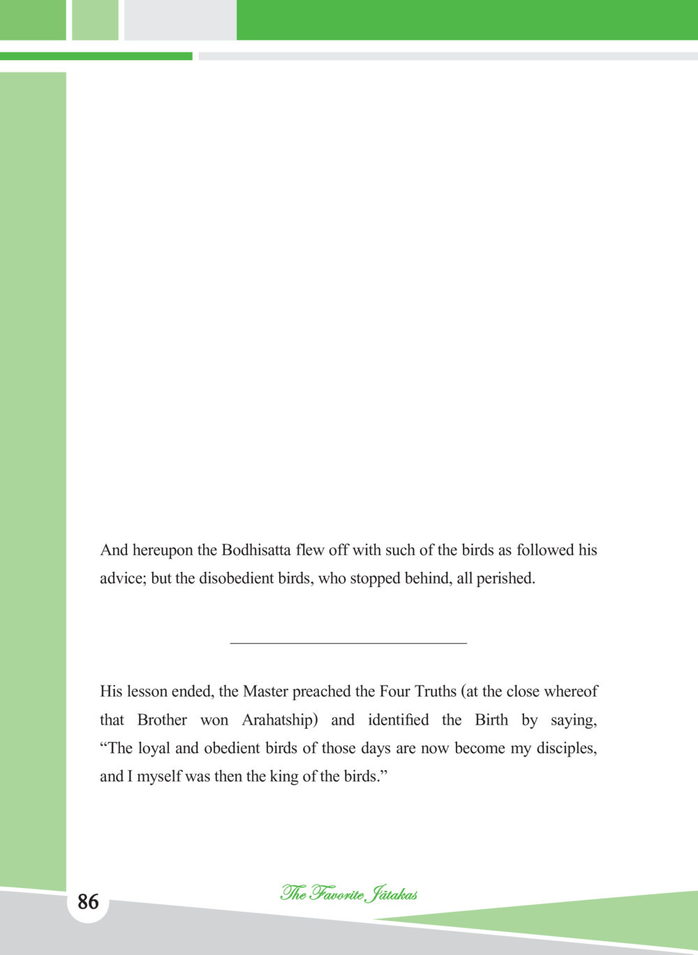 The Favorite Jataka ชาดก เรื่องโปรด The Favorite Jatakas หน้า 88