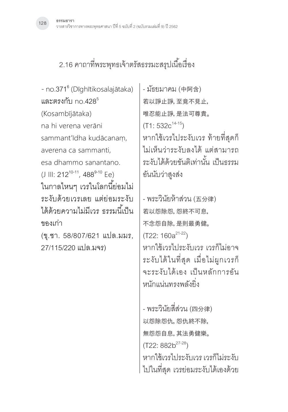 ธรรมหารา คาถาชาดกพากย์จีนที่มีความสอดคล้องกับชาดกบาลี: ศึกษาวิเคราะห์เปรียบเทียบ หน้า 29
