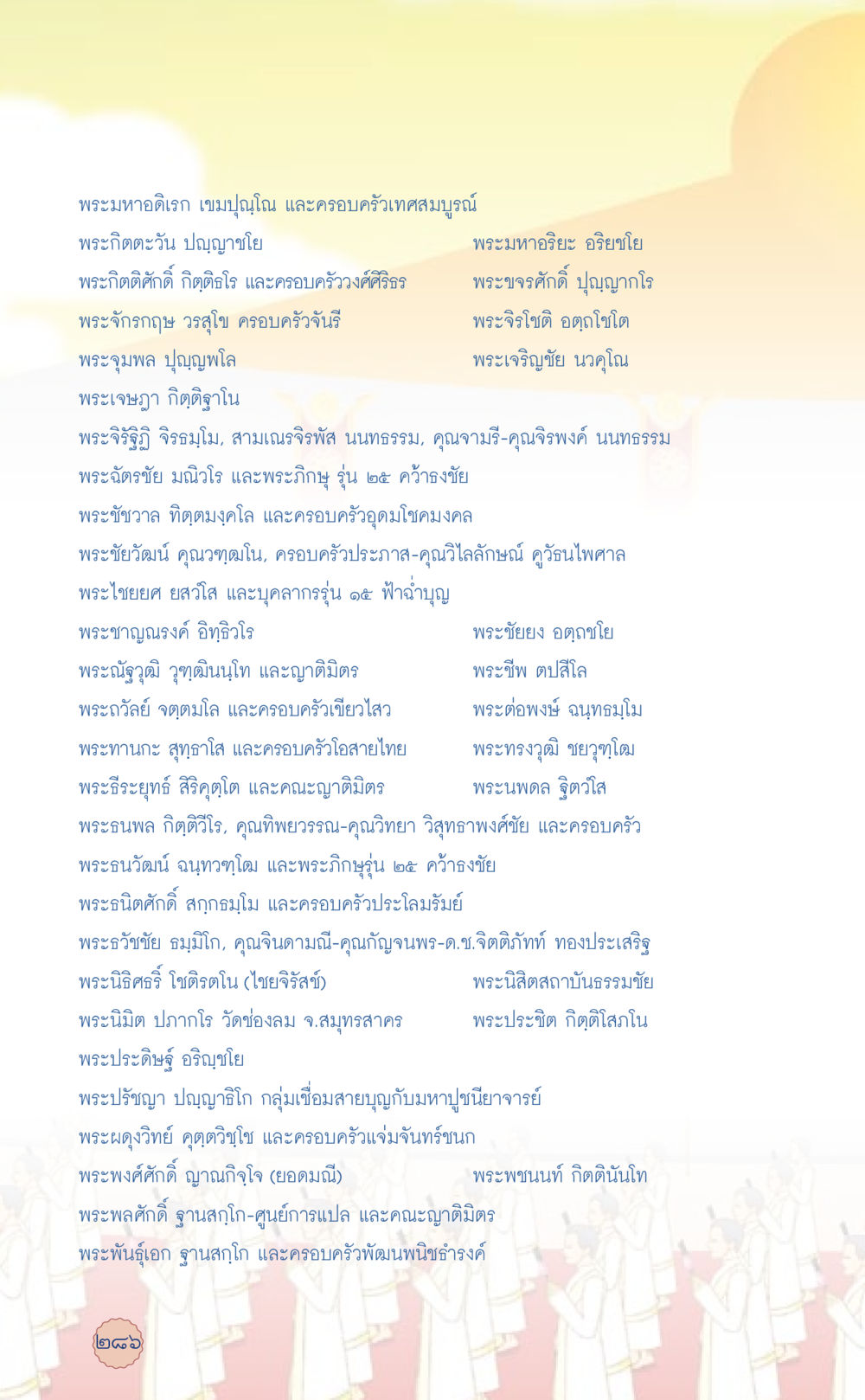 รายชื่อพระและครอบครัว ที่นี่มีคำตอบ เล่ม 6 หน้า 290