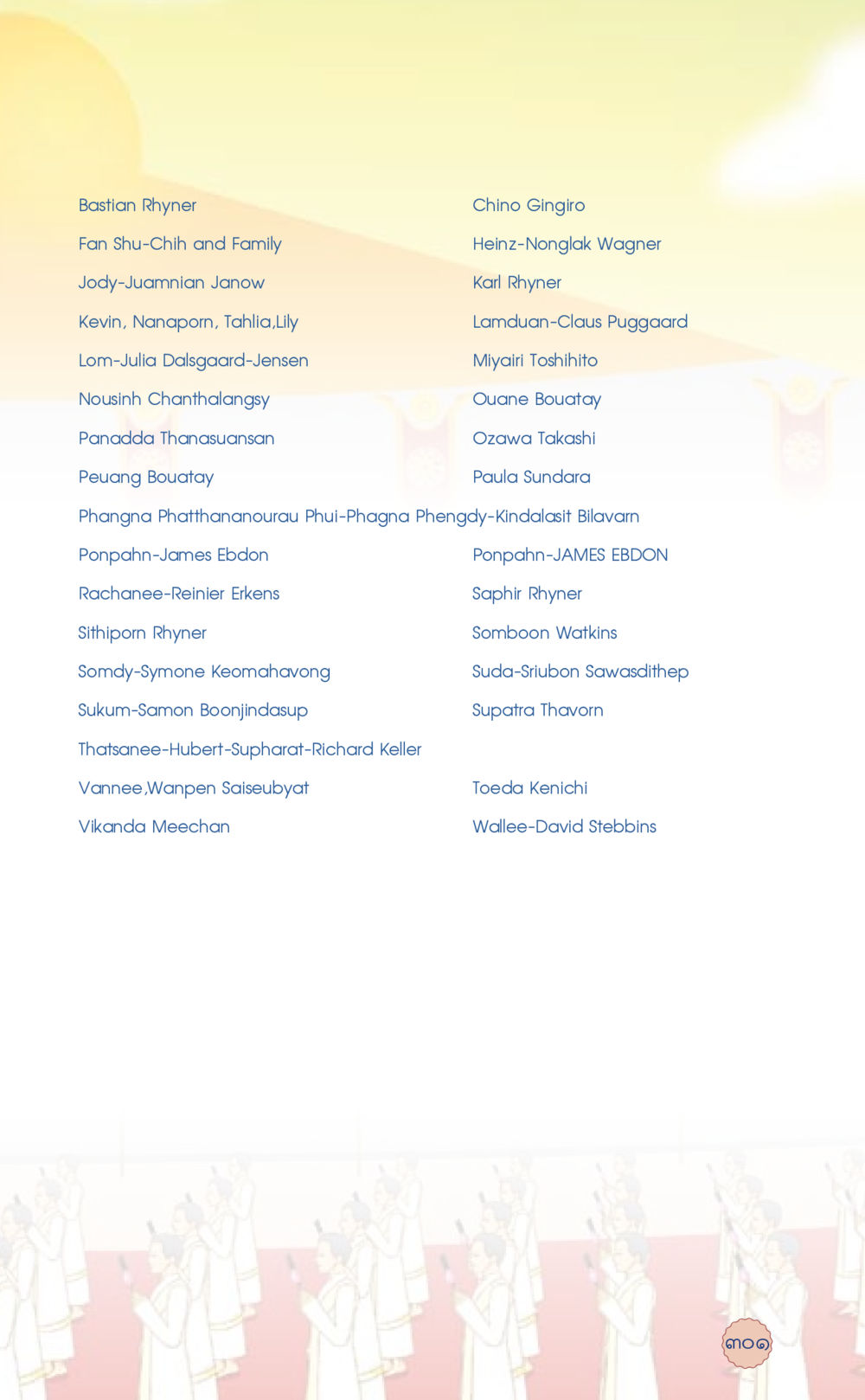 Family Names and Contacts ที่นี่มีคำตอบ เล่ม 6 หน้า 305