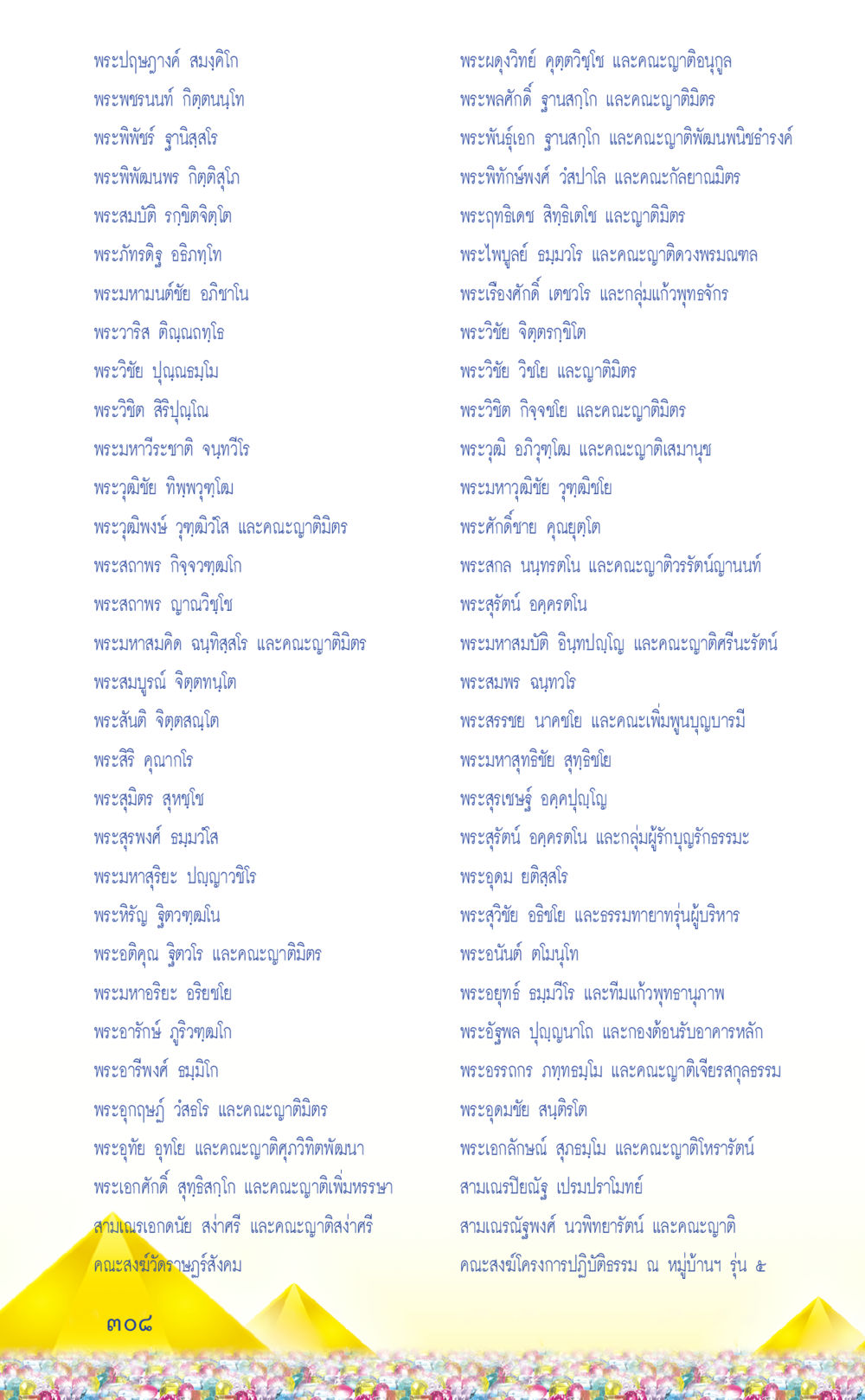 พระประวัติและคณะสงฆ์ที่สำคัญ ที่นี่มีคำตอบ เล่ม 2  หน้า 308