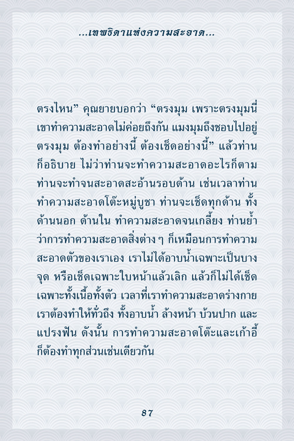 เทคนิคการทำความสะอาดที่ครบถ้วน คุณยาย IN MY HEART เล่ม 6 หน้า 88