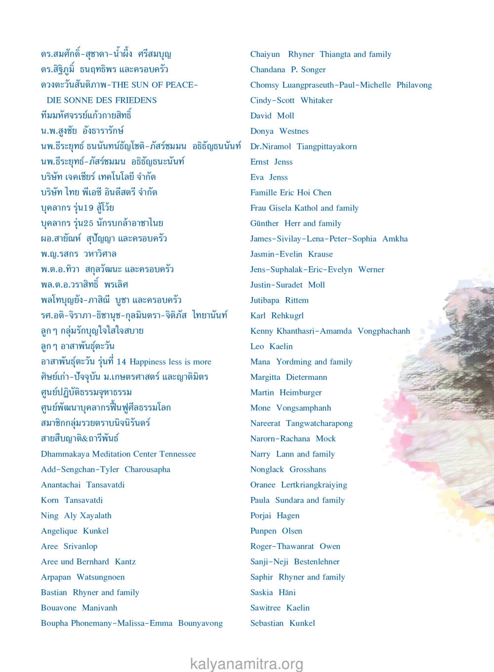 บุคลากรและครอบครัวในวงการสุขภาพและการพัฒนา ยิ่งหยุด ยิ่งเร็ว ยิ่งง่ายมาก English version หน้า 129