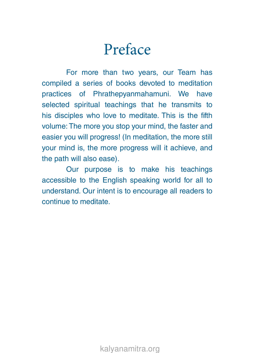 Meditation Teachings of Phrathepyanmahamuni: Volume 5 ยิ่งหยุด ยิ่งเร็ว ยิ่งง่ายมาก English version หน้า 7