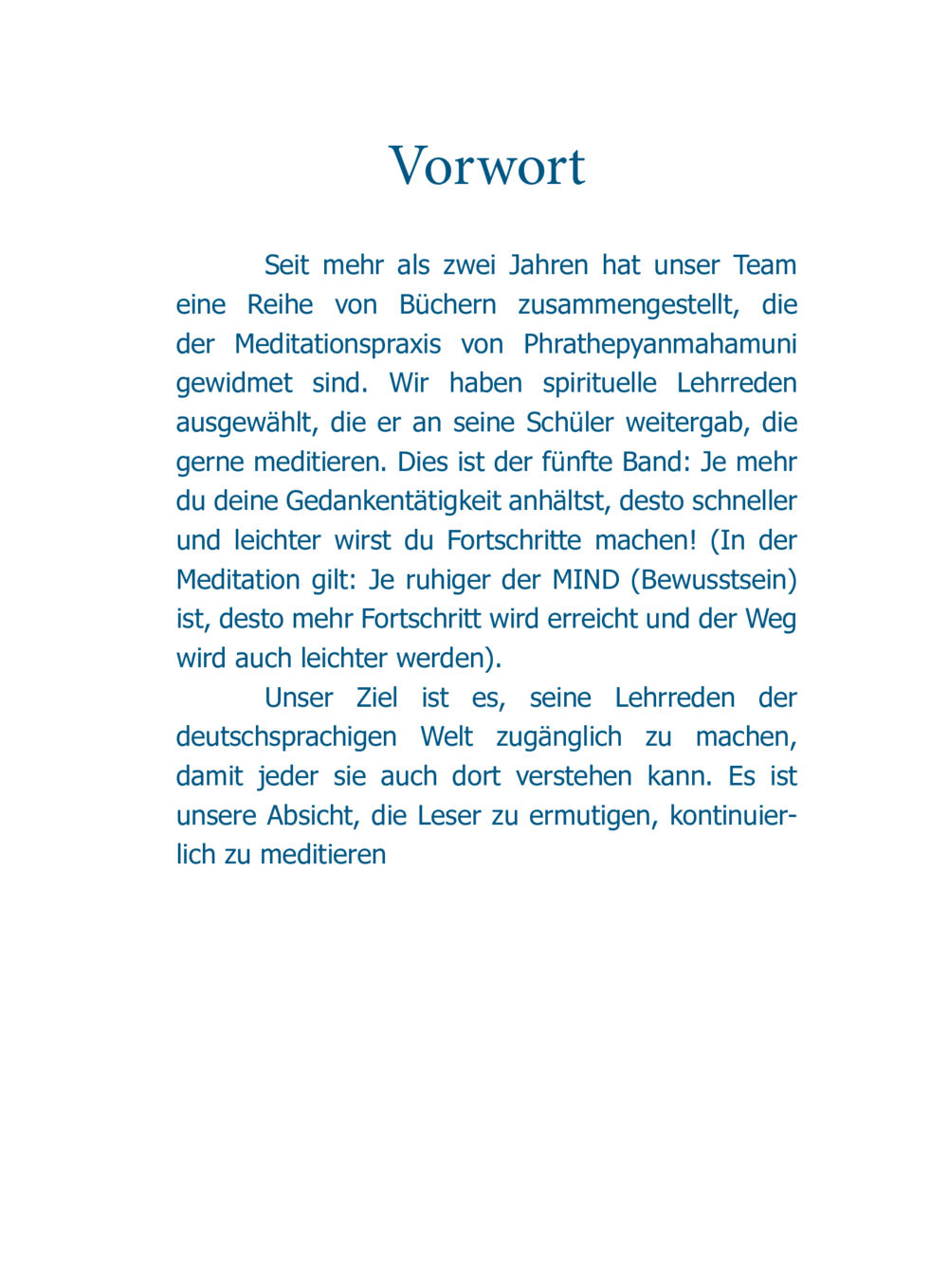 Vorwort zur Meditationspraxis ยิ่งหยุด ยิ่งเร็ว ยิ่งง่ายมาก English version หน้า 8