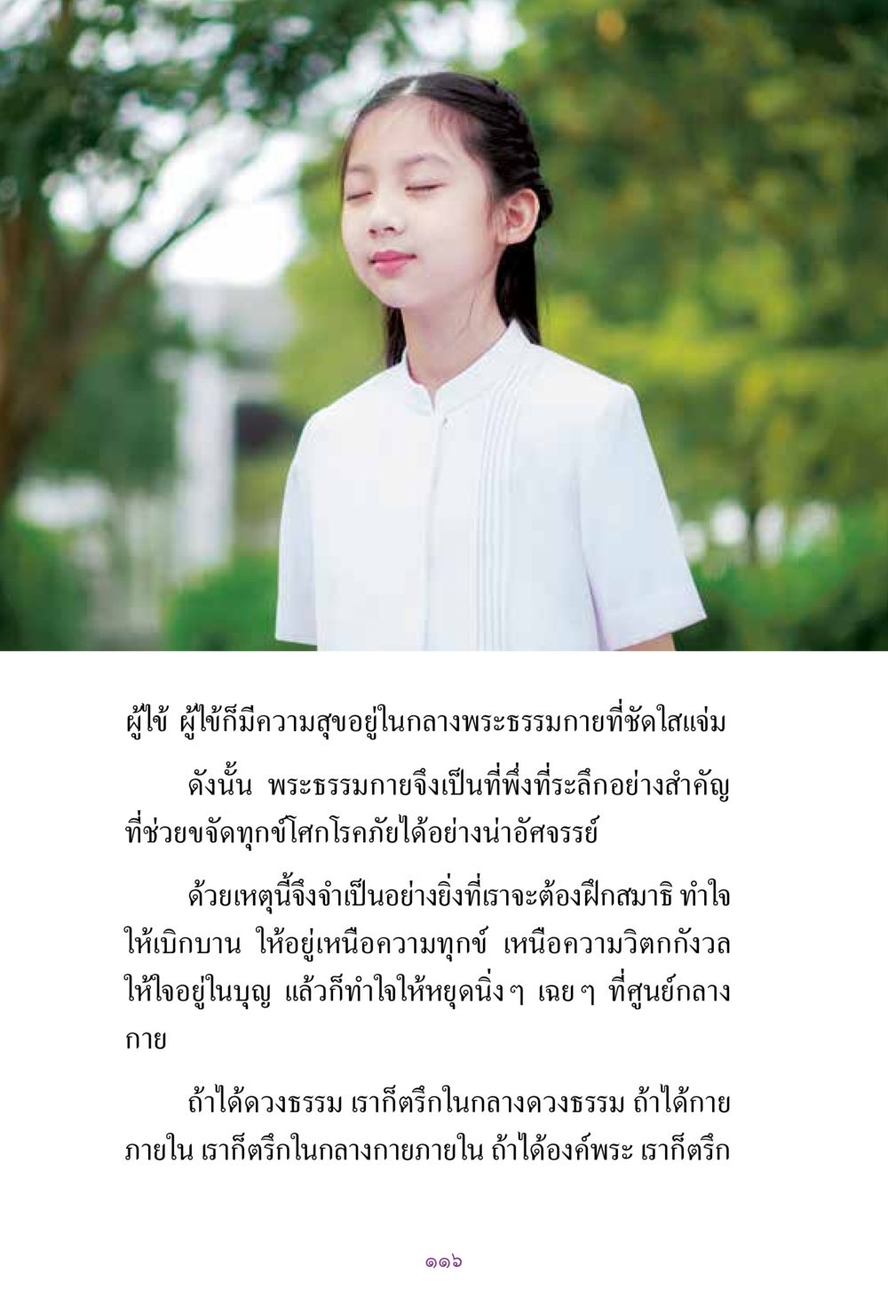 การฝึกสมาธิในพระธรรมกาย สิ่งที่ต้องแสวงหา คือ พระรัตนตรัยภายใน เล่ม 2  หน้า 117