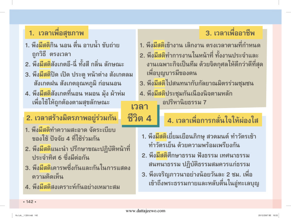 null กู้โลก กู้ภัย กู้ได้ด้วย มีสติทำความดีสากล หน้า 143