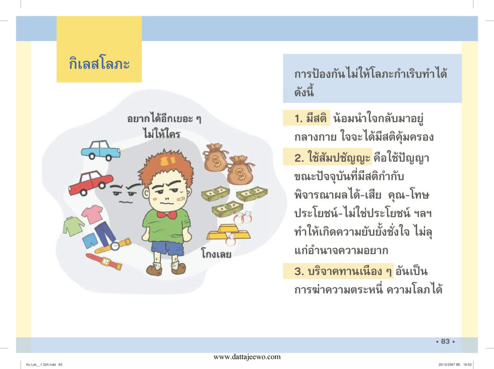 null กู้โลก กู้ภัย กู้ได้ด้วย มีสติทำความดีสากล หน้า 84