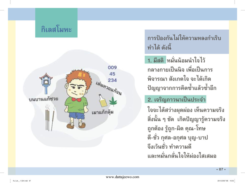 null กู้โลก กู้ภัย กู้ได้ด้วย มีสติทำความดีสากล หน้า 88