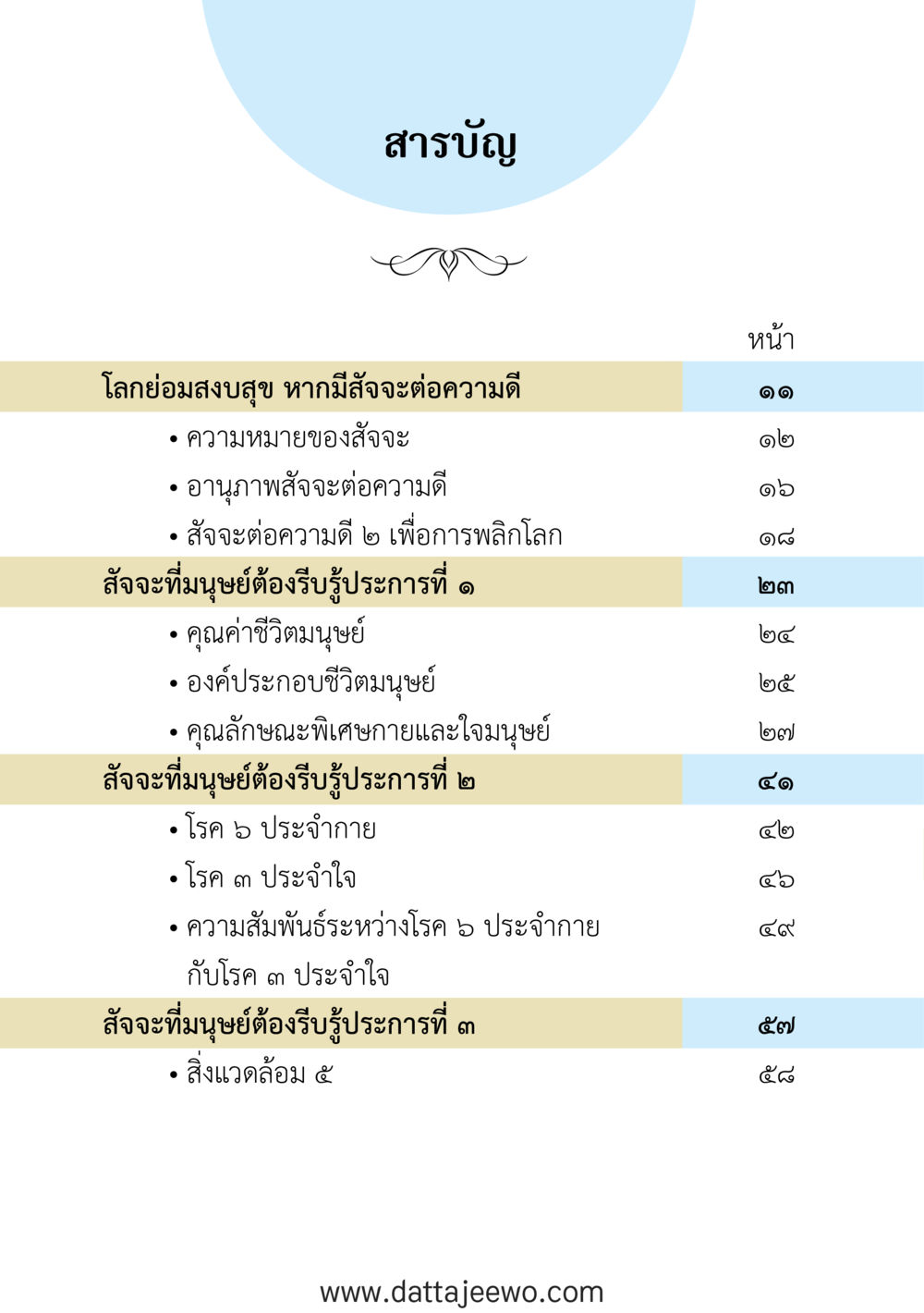 null สัจจะต่อความดี อานุภาพพลิกโลก หน้า 6