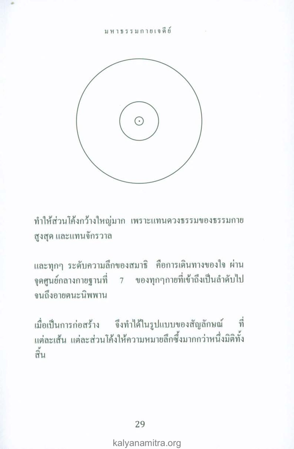 มหาธรรมาเอกอัชชี พระมหาธรรมกายเจดีย์ หน้า 28