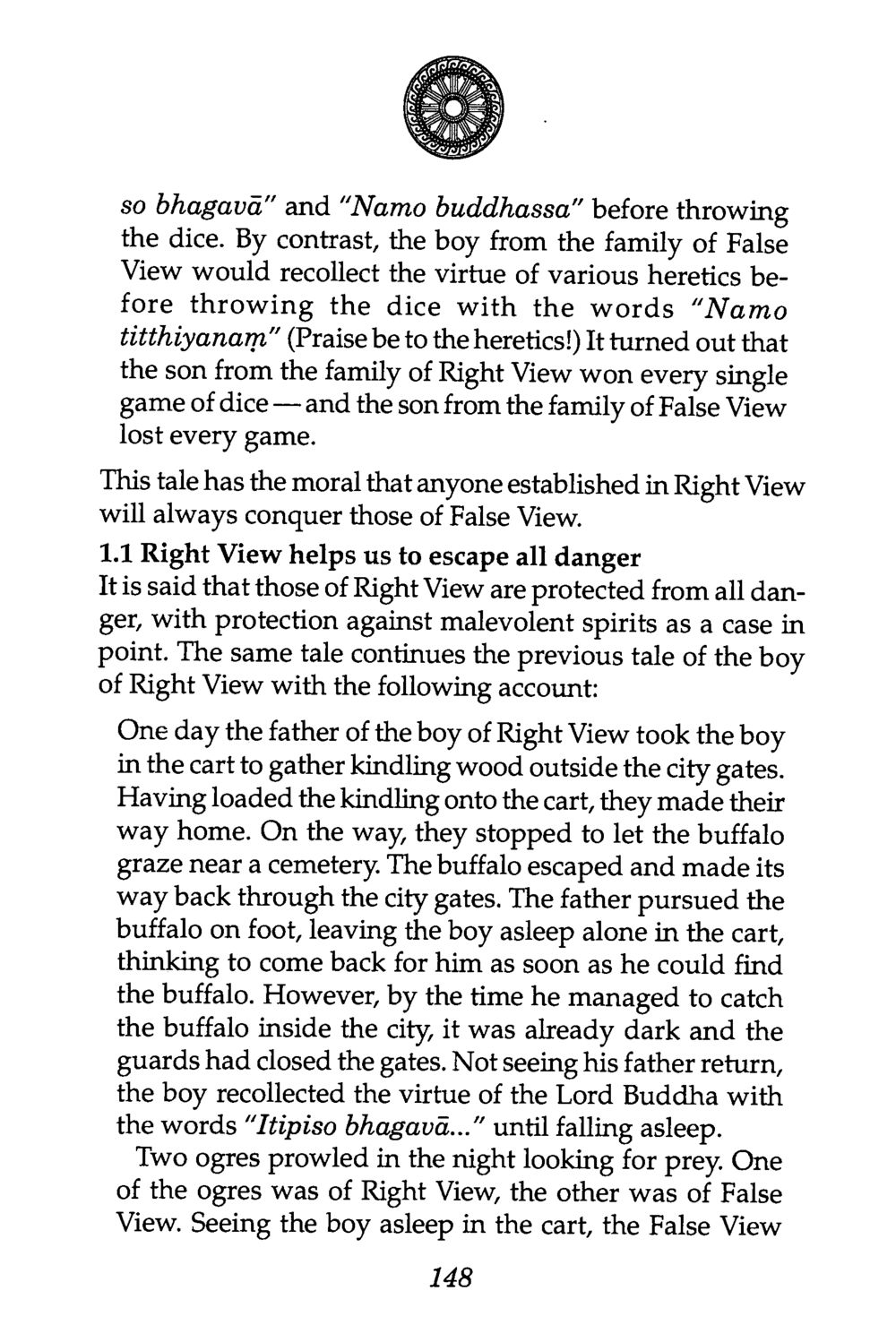 The Power of Right View The Buddha’s First Teaching หน้า 150