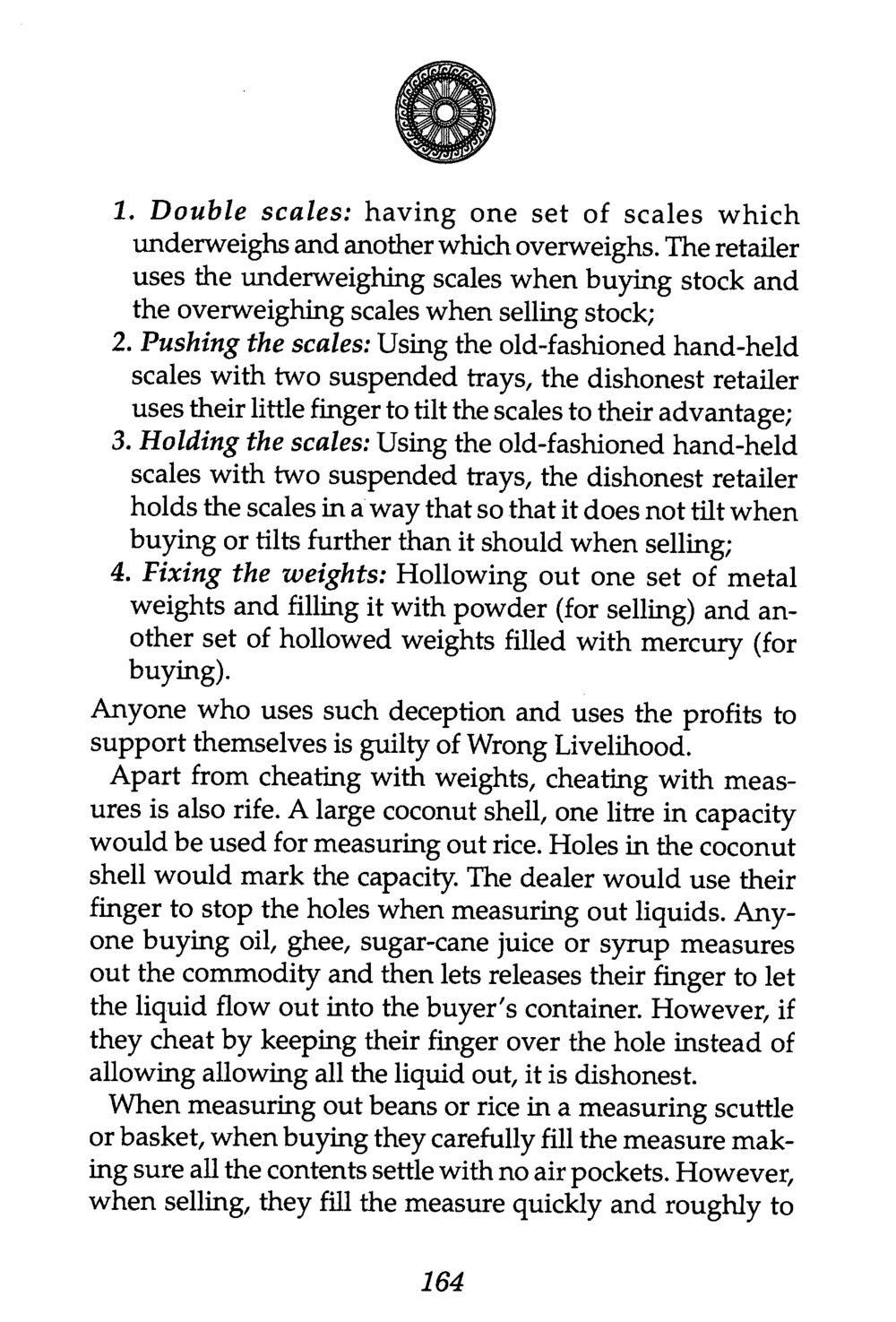 Dirty Practices in Retail Measurement The Buddha’s First Teaching หน้า 166