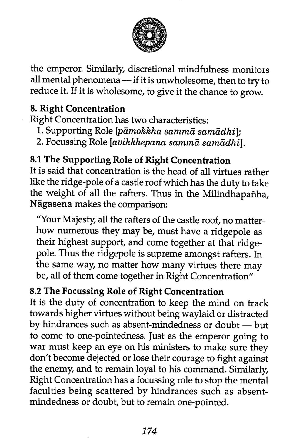 Understanding Right Concentration in Mindfulness The Buddha’s First Teaching หน้า 176