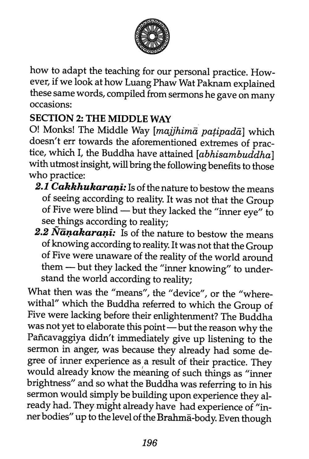 Adapting Teaching Practices Through the Middle Way The Buddha’s First Teaching หน้า 198