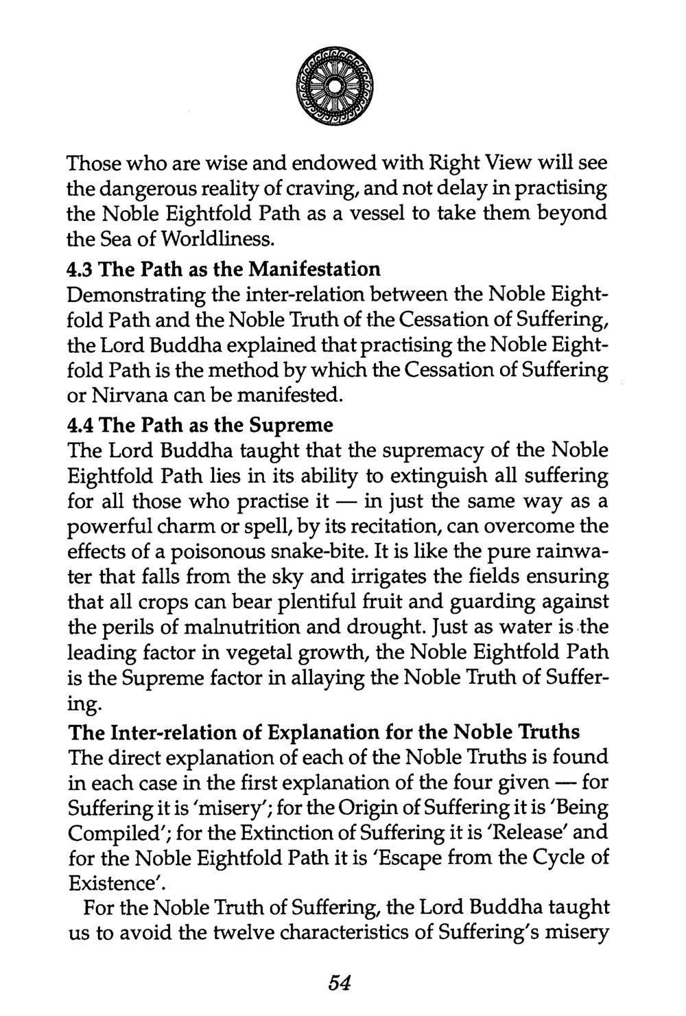 Understanding the Noble Eightfold Path The Buddha’s First Teaching หน้า 58