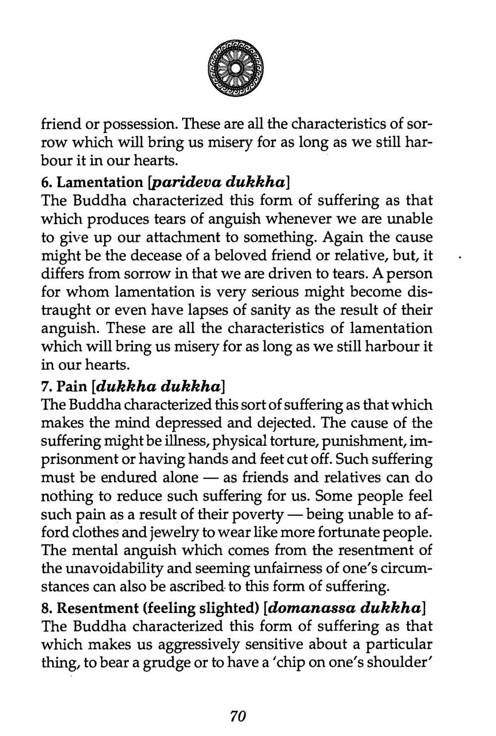 Understanding Types of Suffering in Buddhism The Buddha’s First Teaching หน้า 73