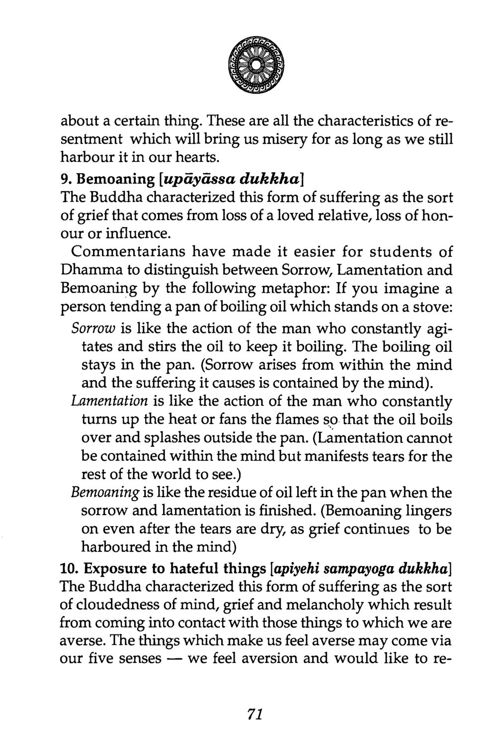 Understanding Resentment and Suffering in Buddhism The Buddha’s First Teaching หน้า 74