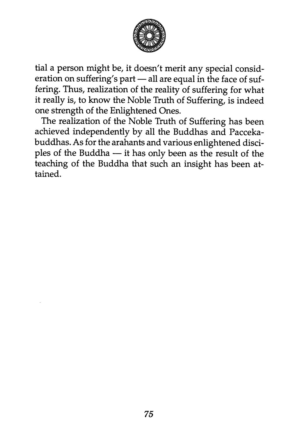 Understanding the Noble Truth of Suffering The Buddha’s First Teaching หน้า 78