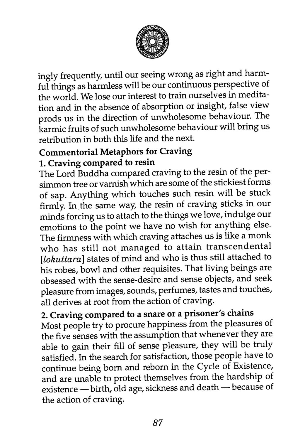 Understanding Craving and its Effects The Buddha’s First Teaching หน้า 89