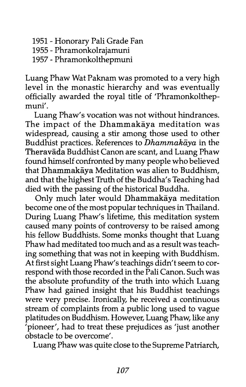 Untitled The life and times of Luang Phaw Wat Paknam หน้า 101