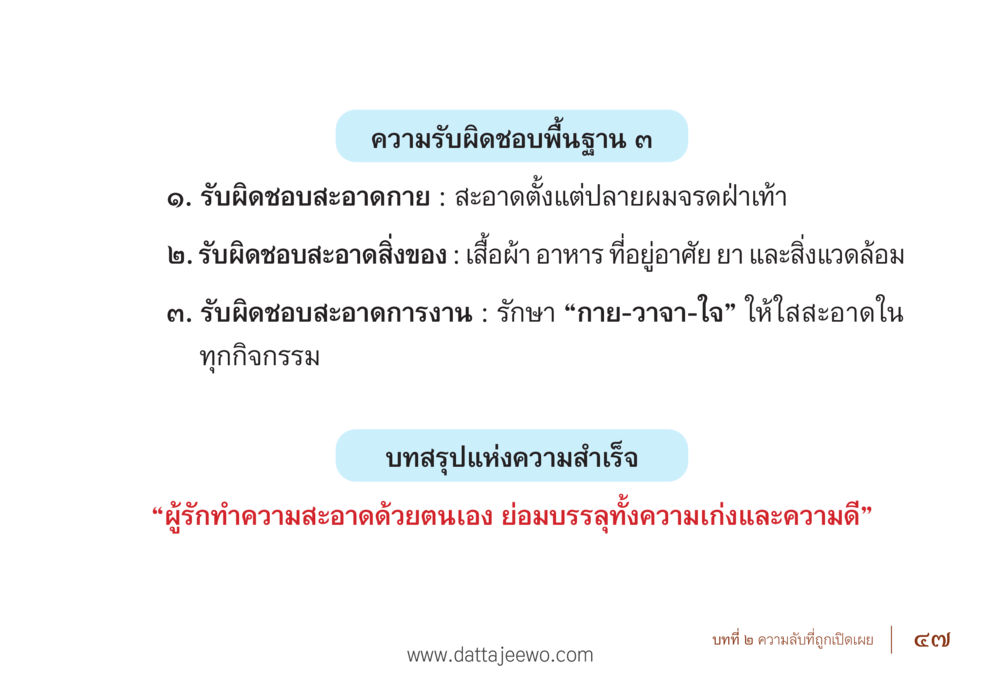 null รื้อฟื้นนิสัย แก้ไขปัญหาชีวิต พิชิตปัญหาโลก หน้า 47