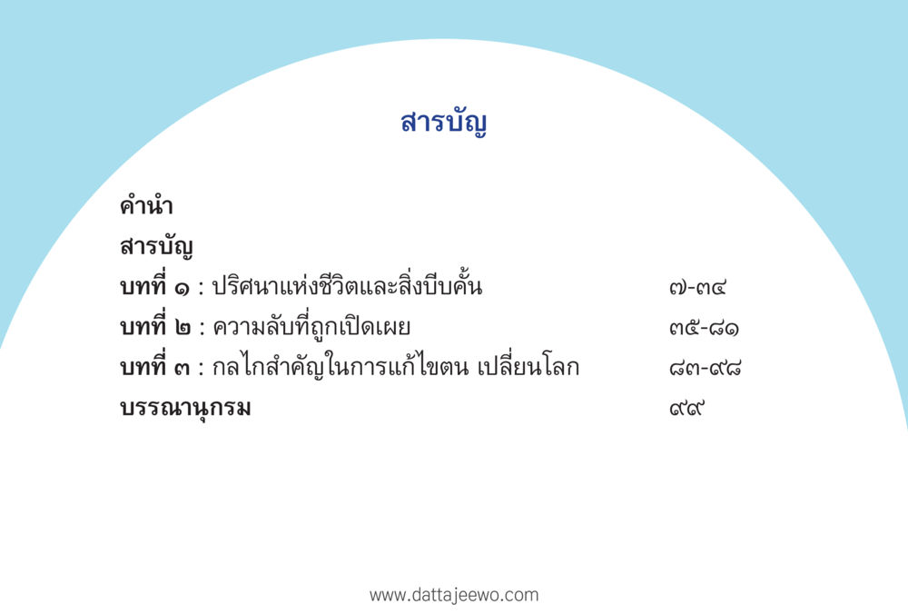 null รื้อฟื้นนิสัย แก้ไขปัญหาชีวิต พิชิตปัญหาโลก หน้า 6