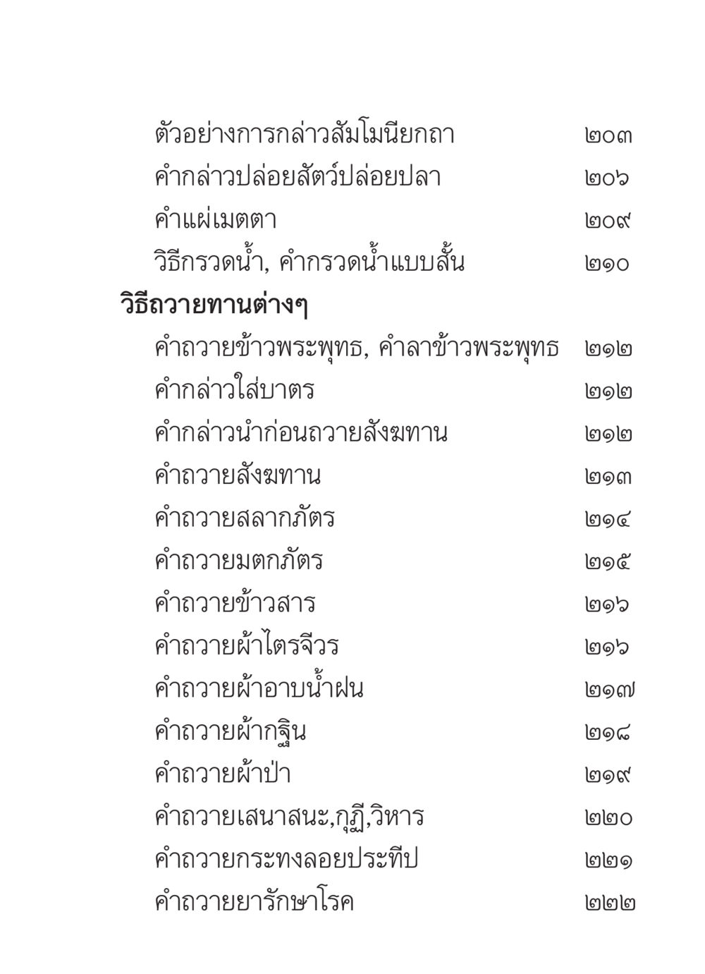 การกล่าวสัมโมนียกถาและการถวายทานในพระพุทธศาสนา สวดมนต์ ฉบับวัดพระธรรมกาย หน้า 316