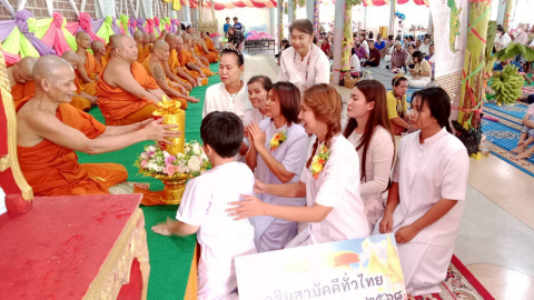 ภาพร่วมพิธีกรรมวัดเขาวงจินดาราม