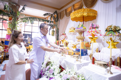 ภาพร่วมพิธีกรรมวัดใหญ่บ้านบ่อ